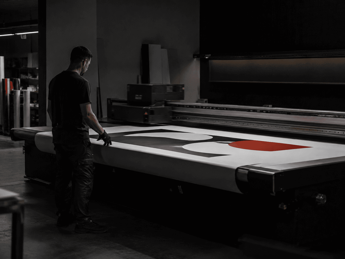 Producción de gran formato en el taller de LOVITEX